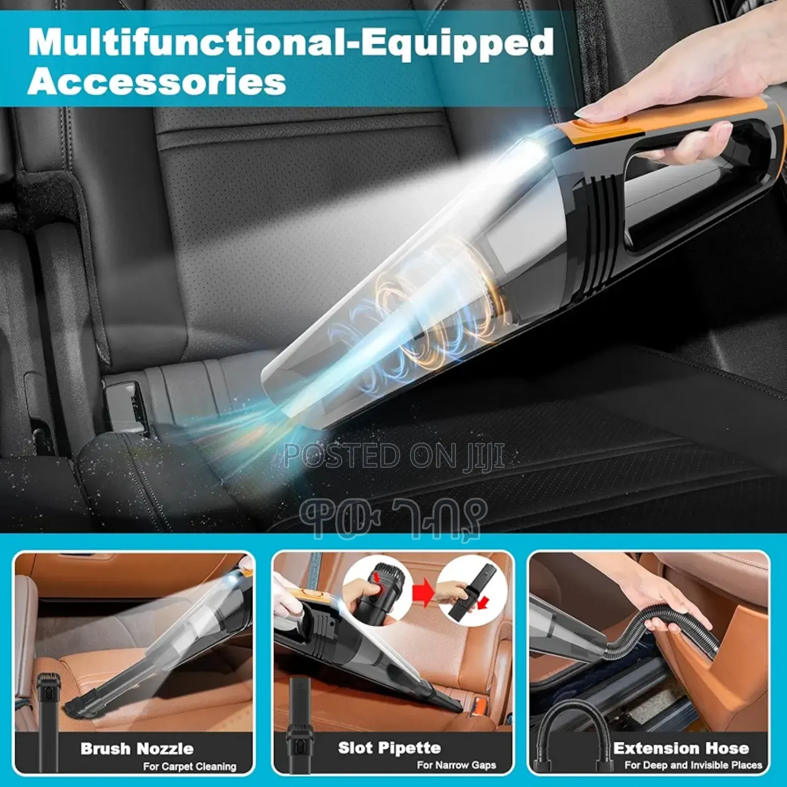Fresmol Portable Car Vacuum Cleaner