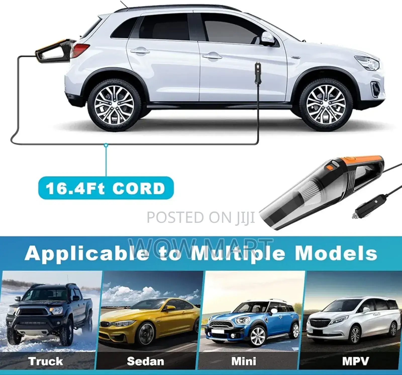 Fresmol Portable Car Vacuum Cleaner