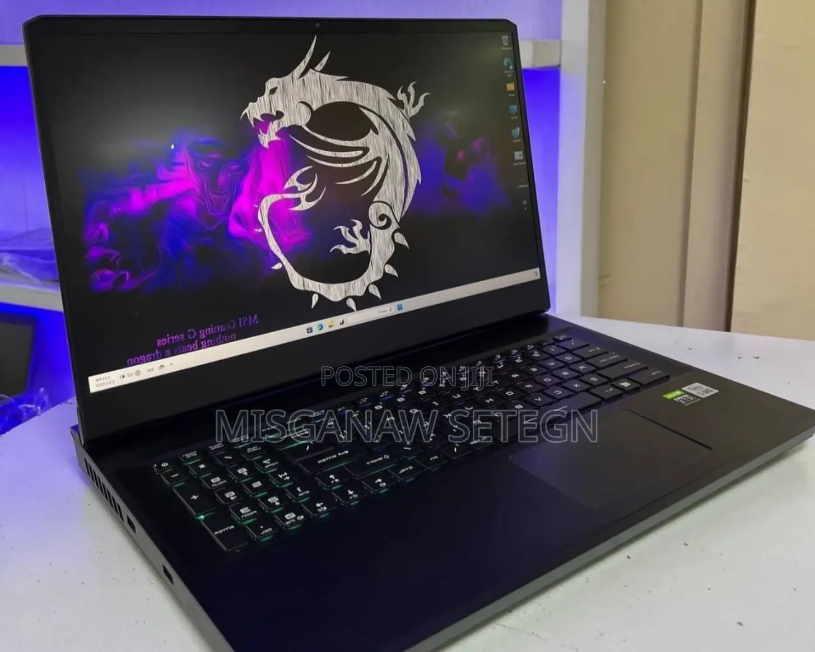 New Laptop MSI Pulse GL66 32GB Intel Core I7 SSD 1T