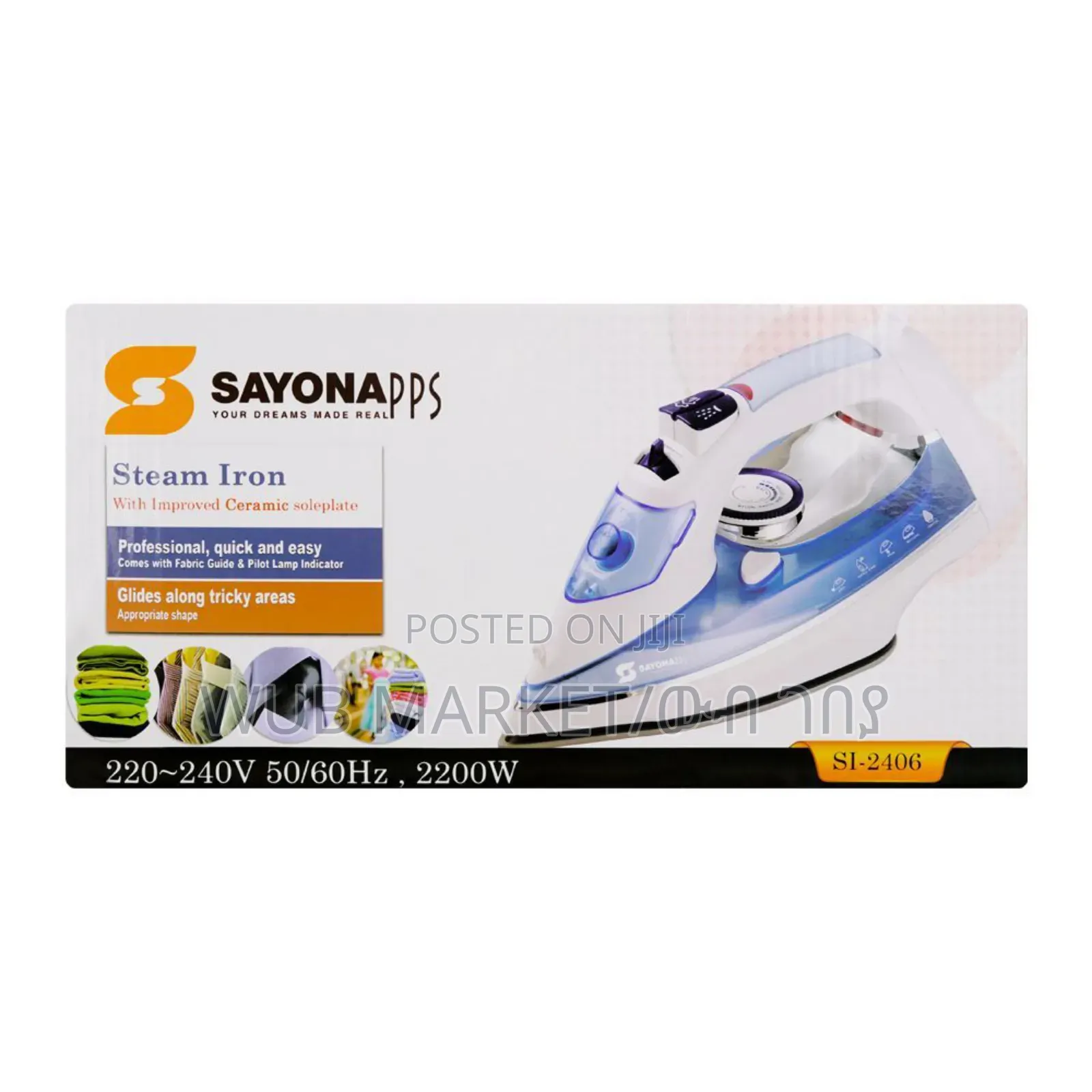Sayona Steam Iron