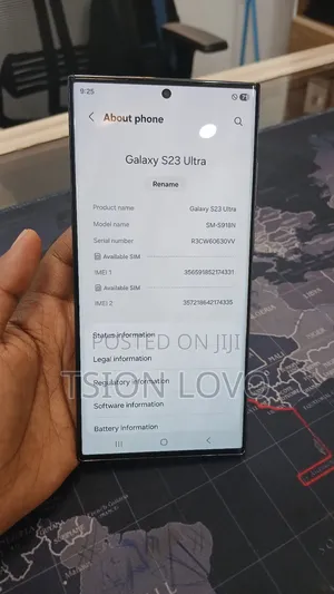 New Samsung Galaxy S23 Ultra 512 GB Black