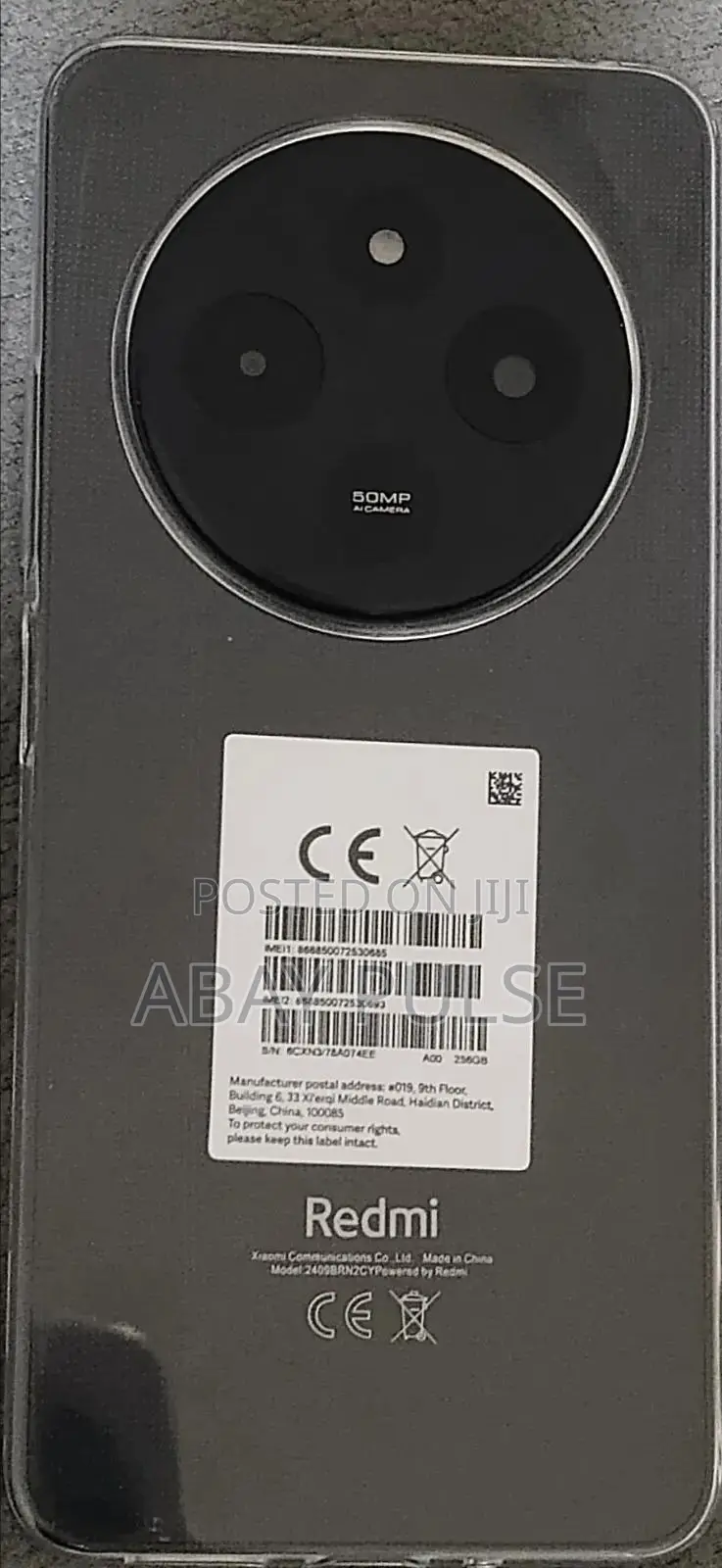 New Xiaomi Redmi 14C 256 GB Black