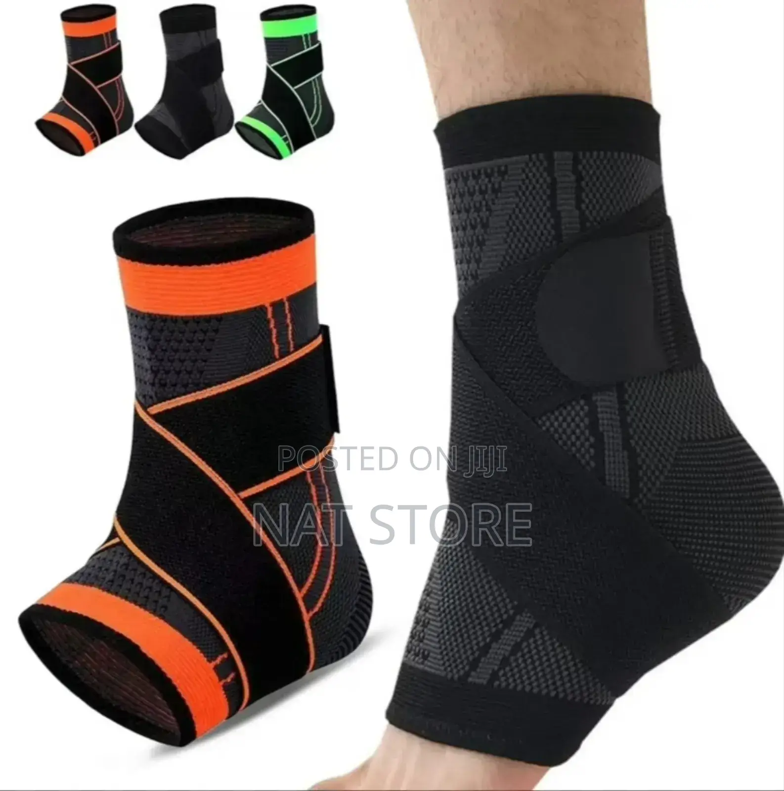 Adjustable Compression Ankle Support Brace