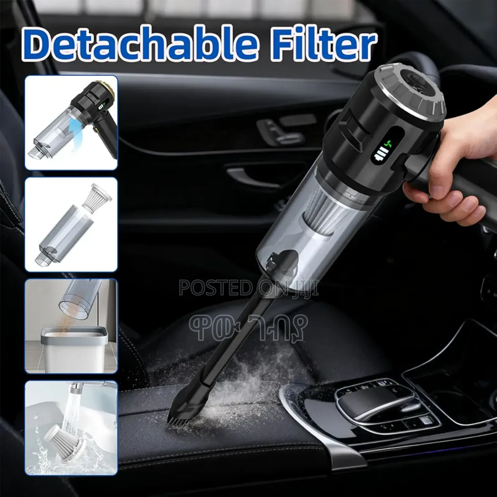 Sycoodeal Handheld Car Vacuum Cleaner