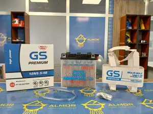 Gs Premium 12n5.5-4b Motorcycle Battery