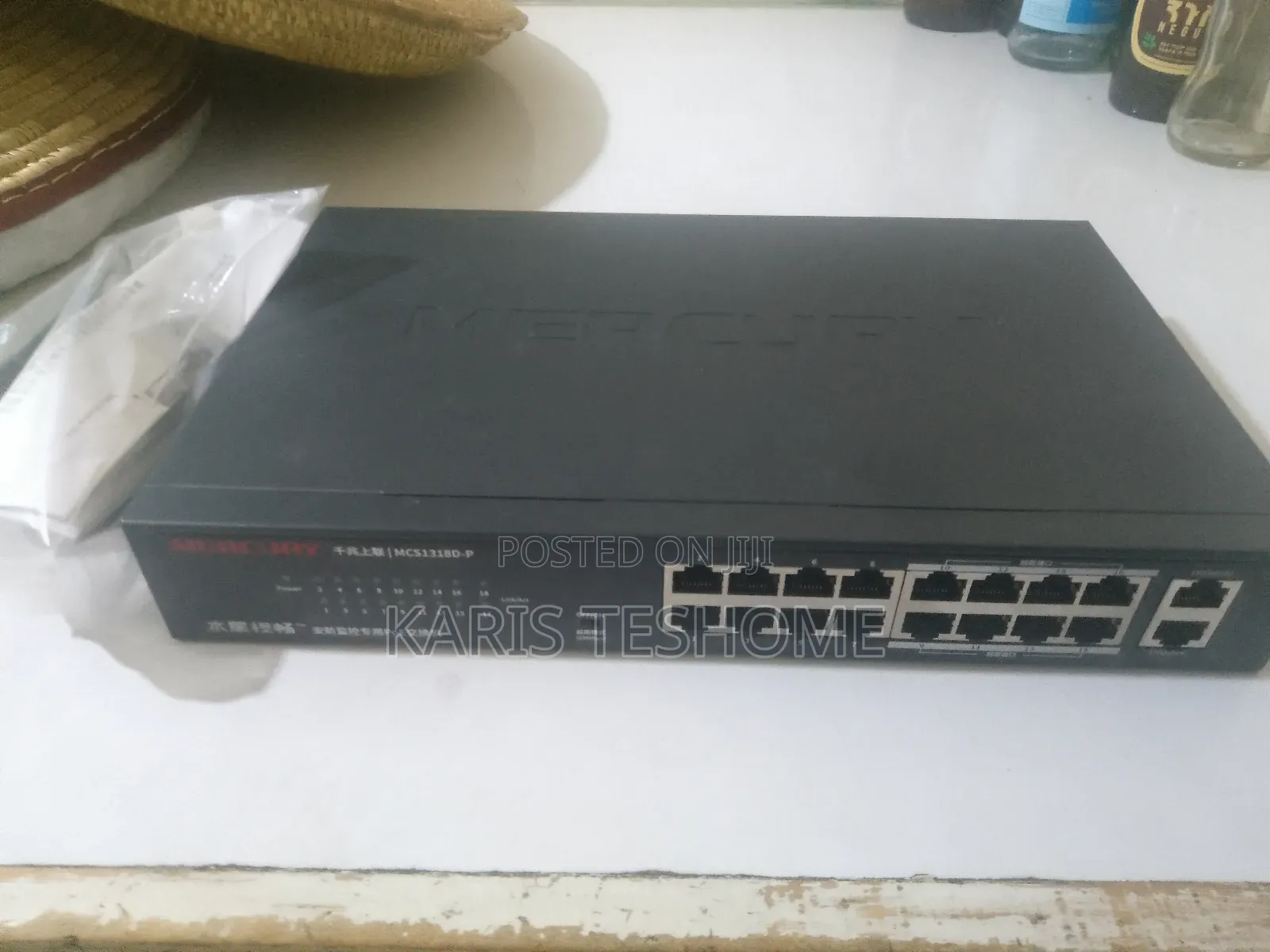 Poe Switch 16 + 2 Ports