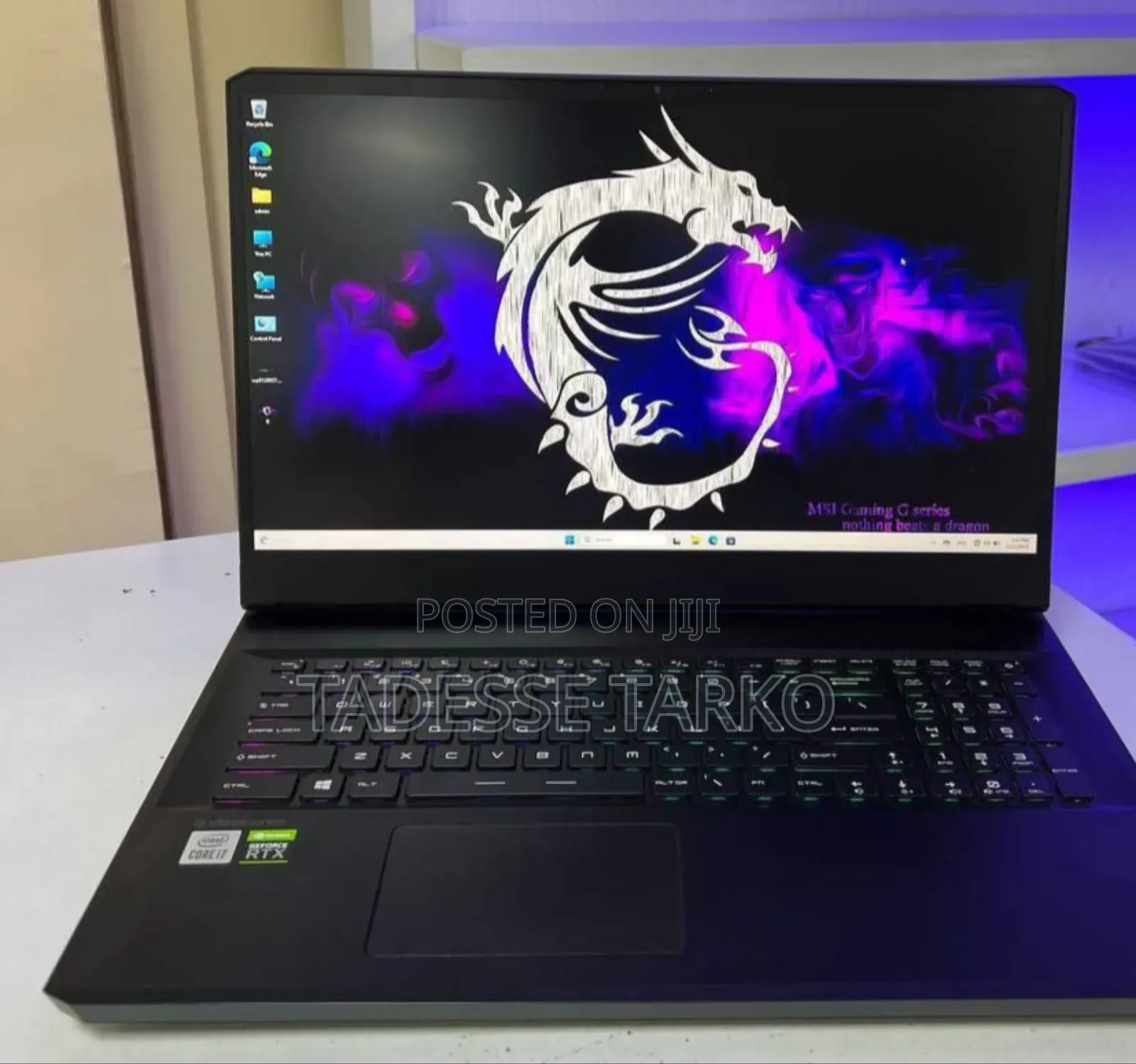 New Laptop MSI 32GB Intel Core I7 SSD 1T