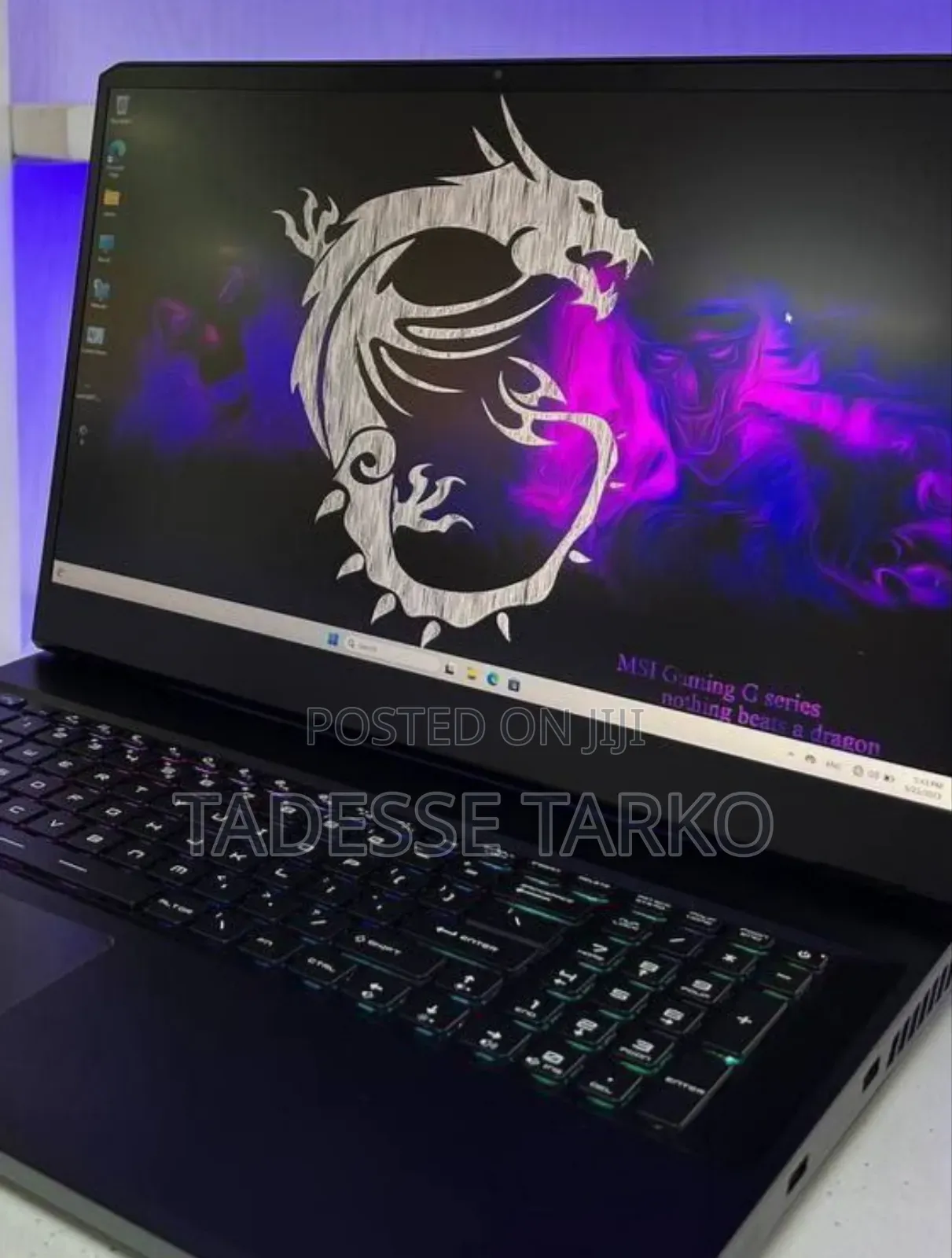 New Laptop MSI 32GB Intel Core I7 SSD 1T