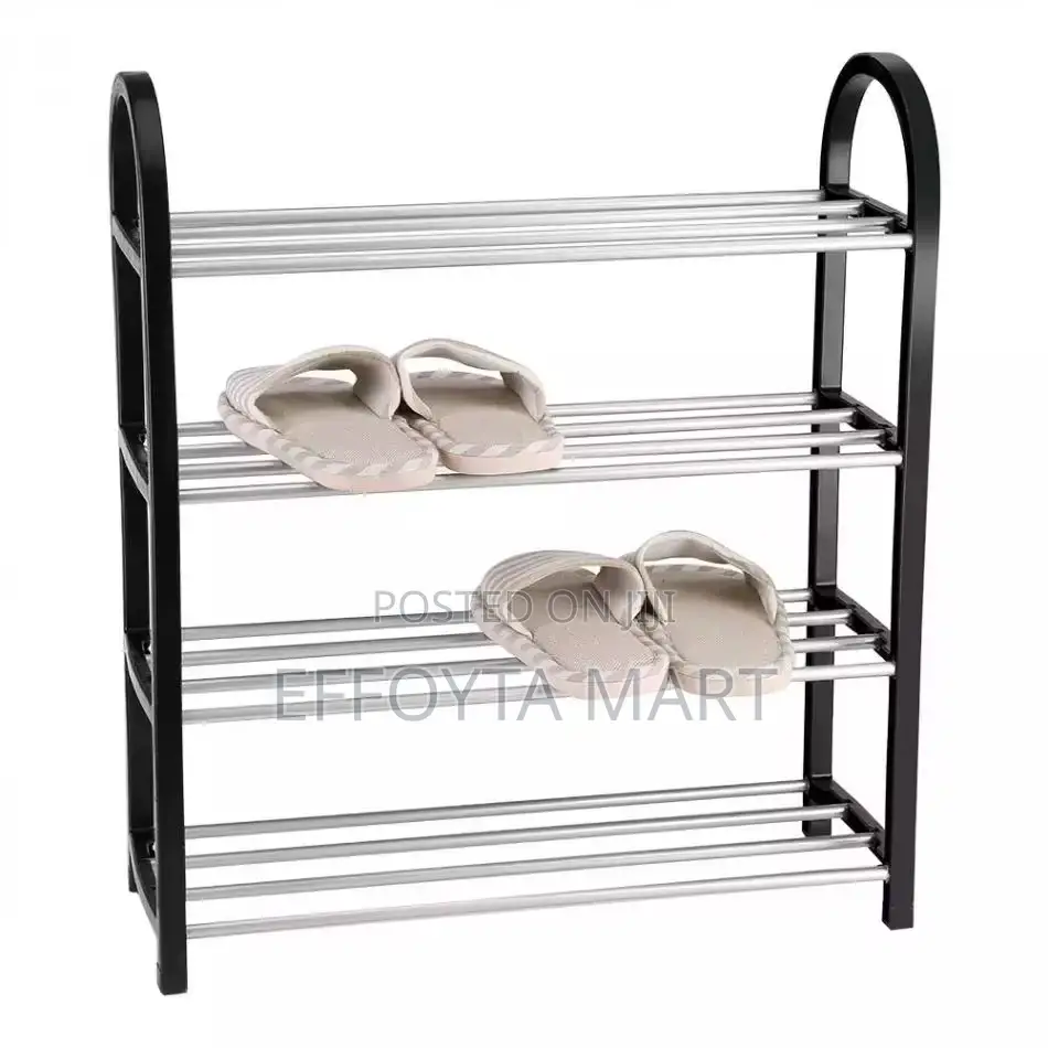 4 Tier Shoe Rack ባለ 4 ደረጃ ጫማ መደርደሪያ