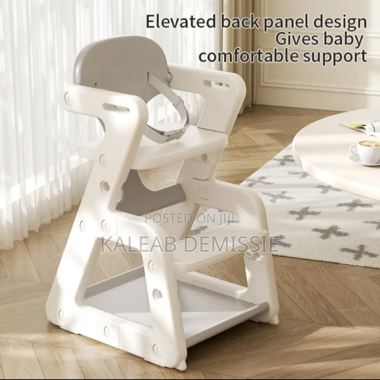 High Chair, Baby Child Seat for Children (ተለቅ በሚለዉ)