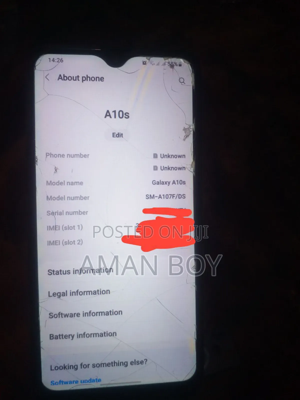 Samsung Galaxy A10s 32 GB Black