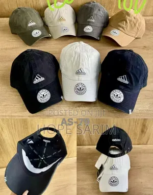 Nike and Adidas Khaki Hats