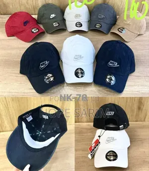 Nike and Adidas Khaki Hats