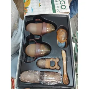 6 Pieces Bpa Free Silicone Baby Bottles or Feeding Sets