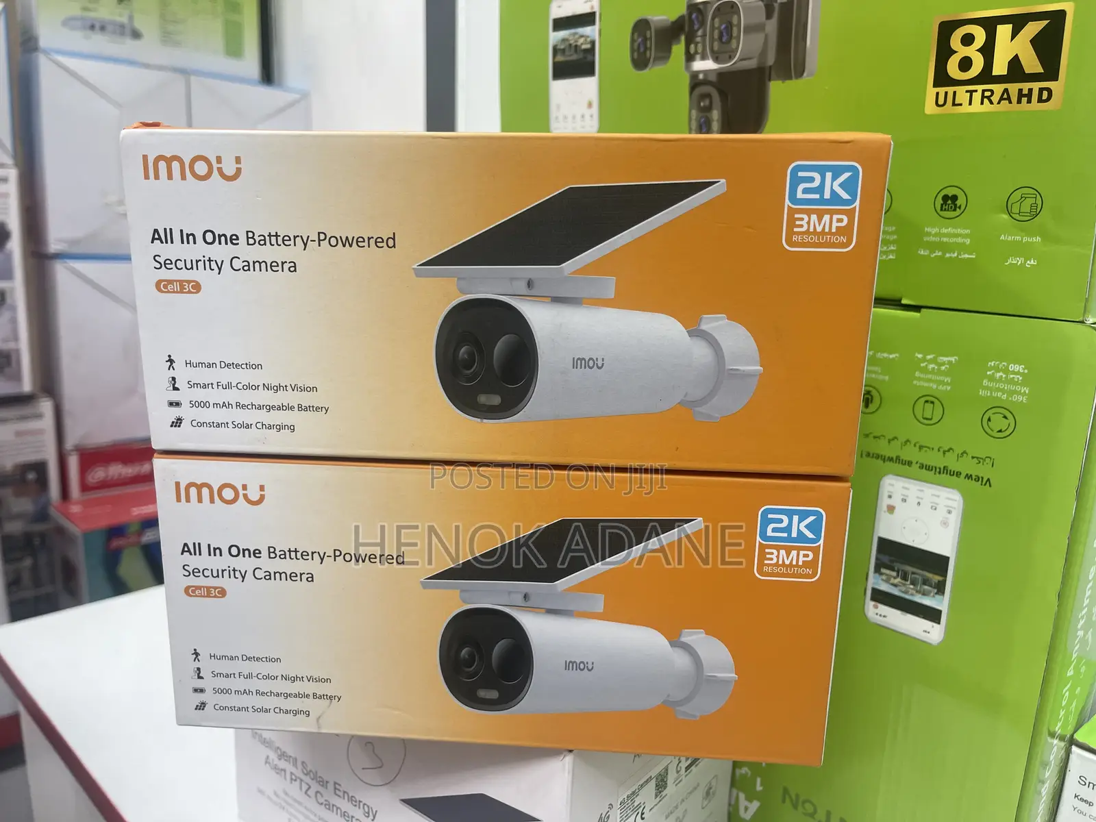 Imou Cell 3c Battery and Solar Panel Security Camera