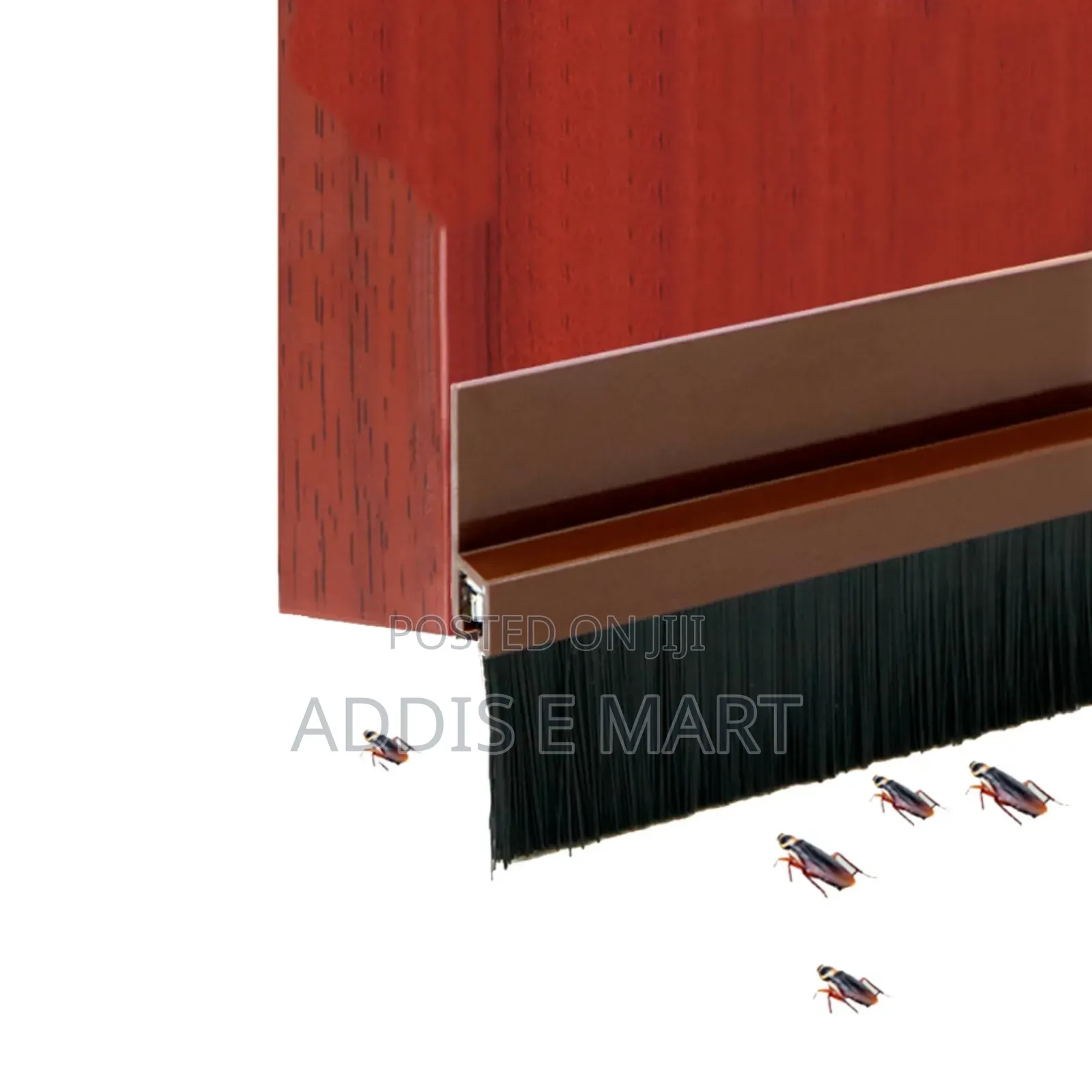 Door Bottom Strip Sealer With Brush