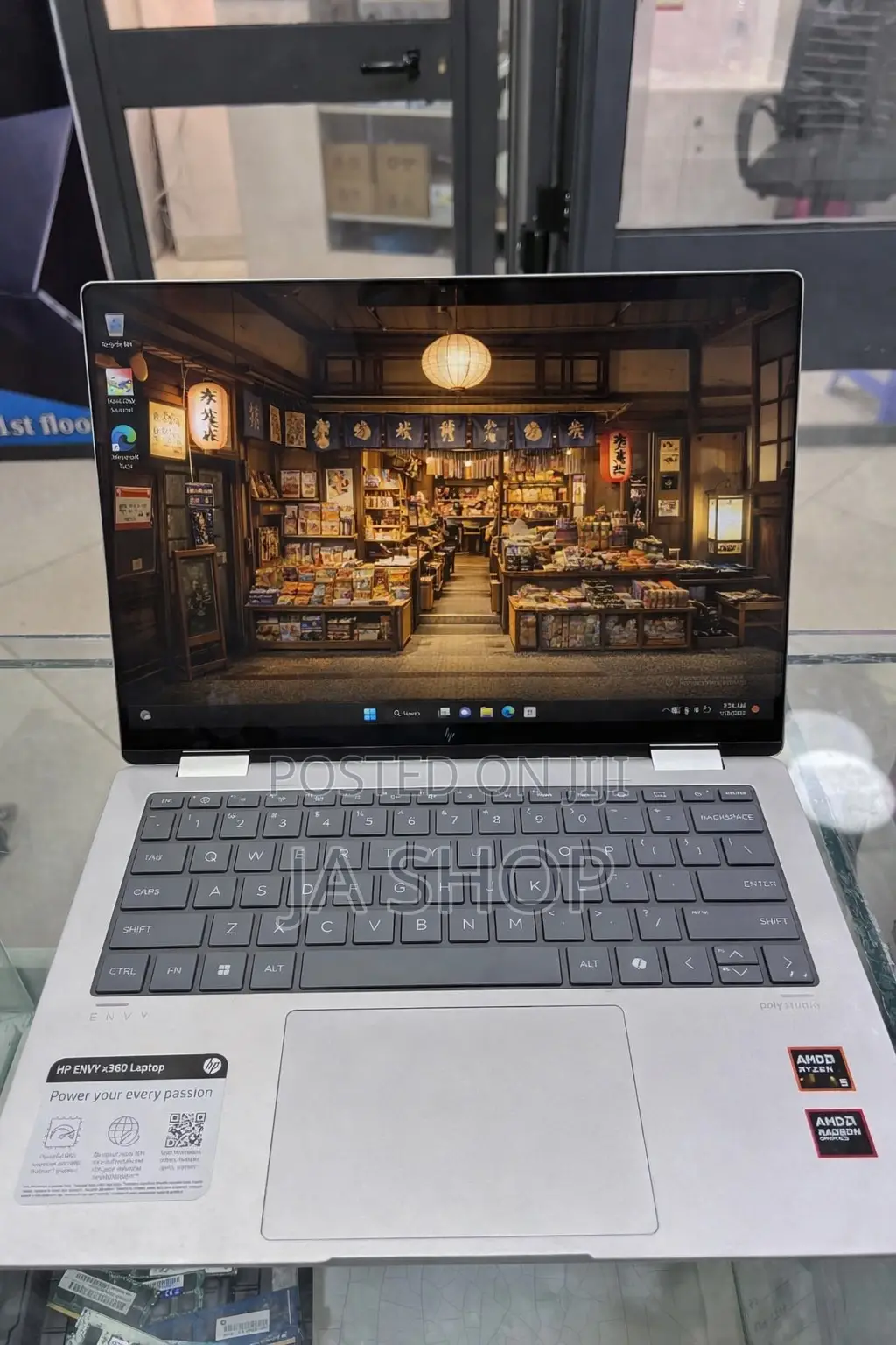 New Laptop HP Envy X360 16GB AMD SSD 1T