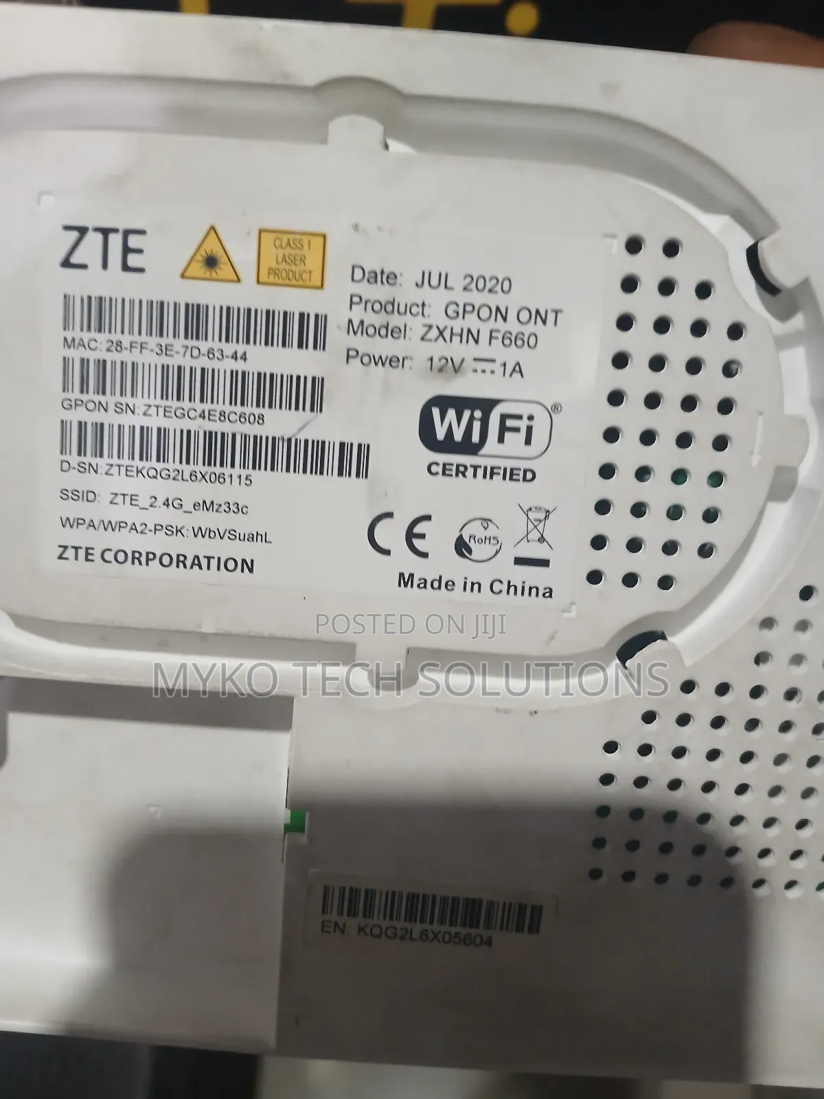 Gpon Router Fiber