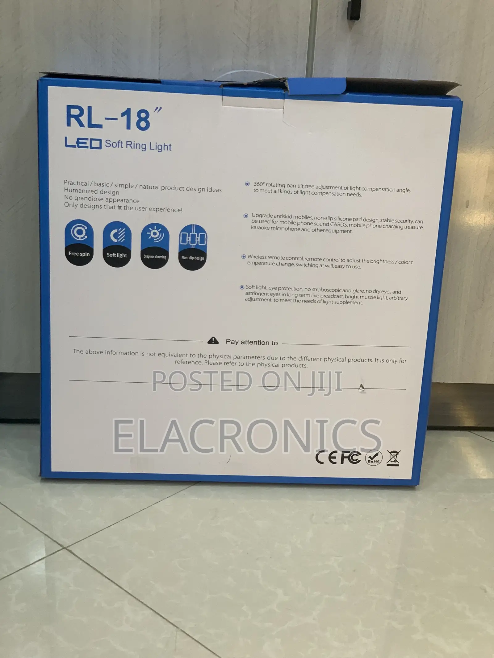 Brand New Rl 18 Led Soft Ring Light