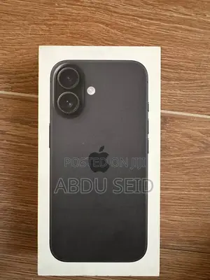 New Apple iPhone 16 Plus 128 GB Black