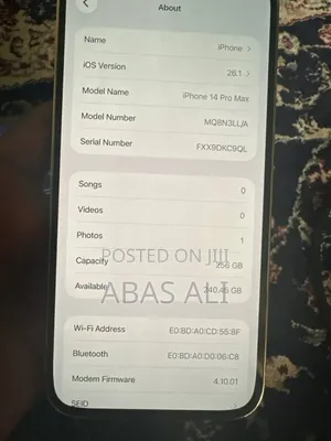 New Apple iPhone 14 Pro Max 256 GB Gold