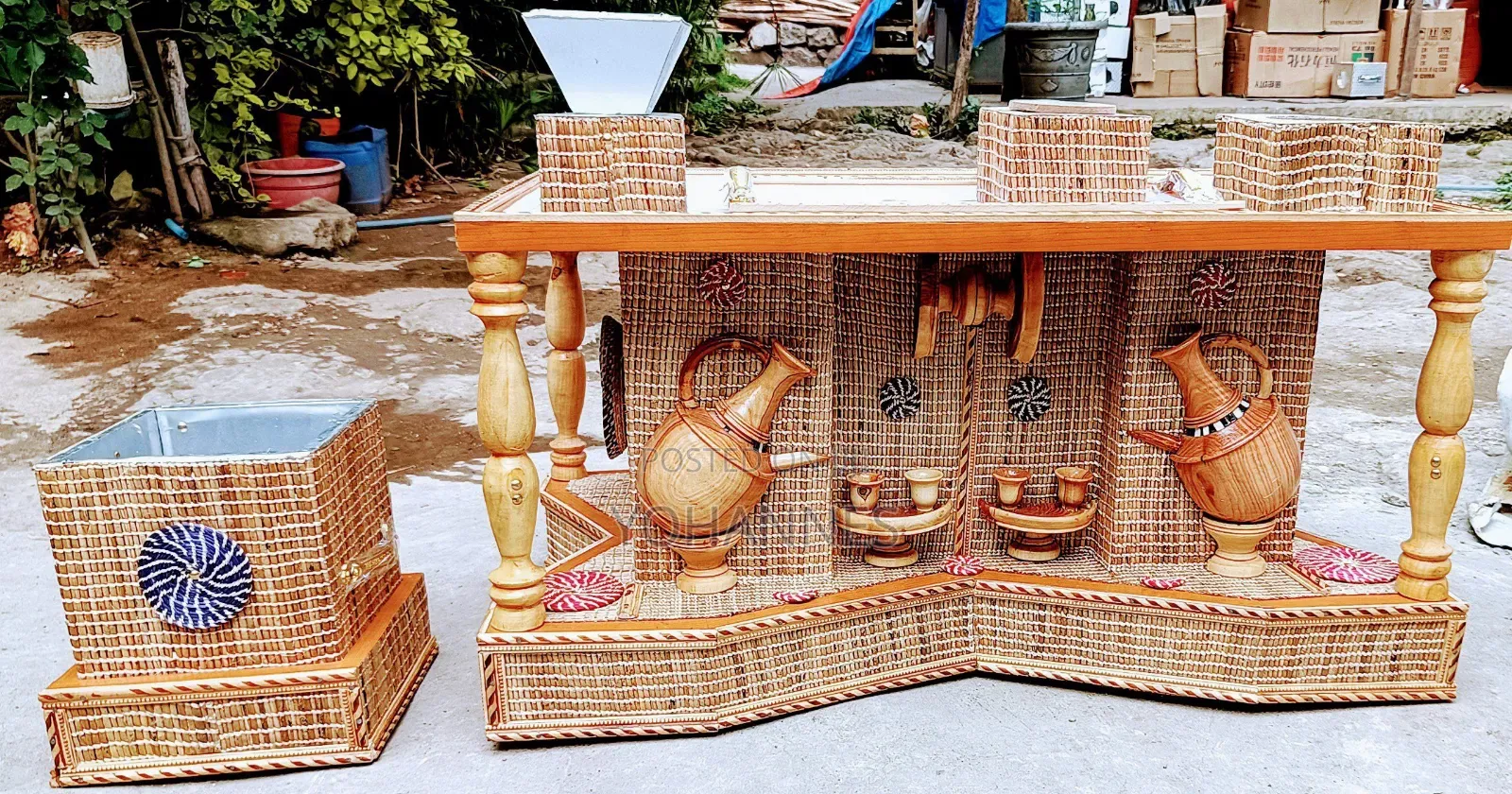 እረከቦት (Coffee Display And Coffee Table) Erkebot