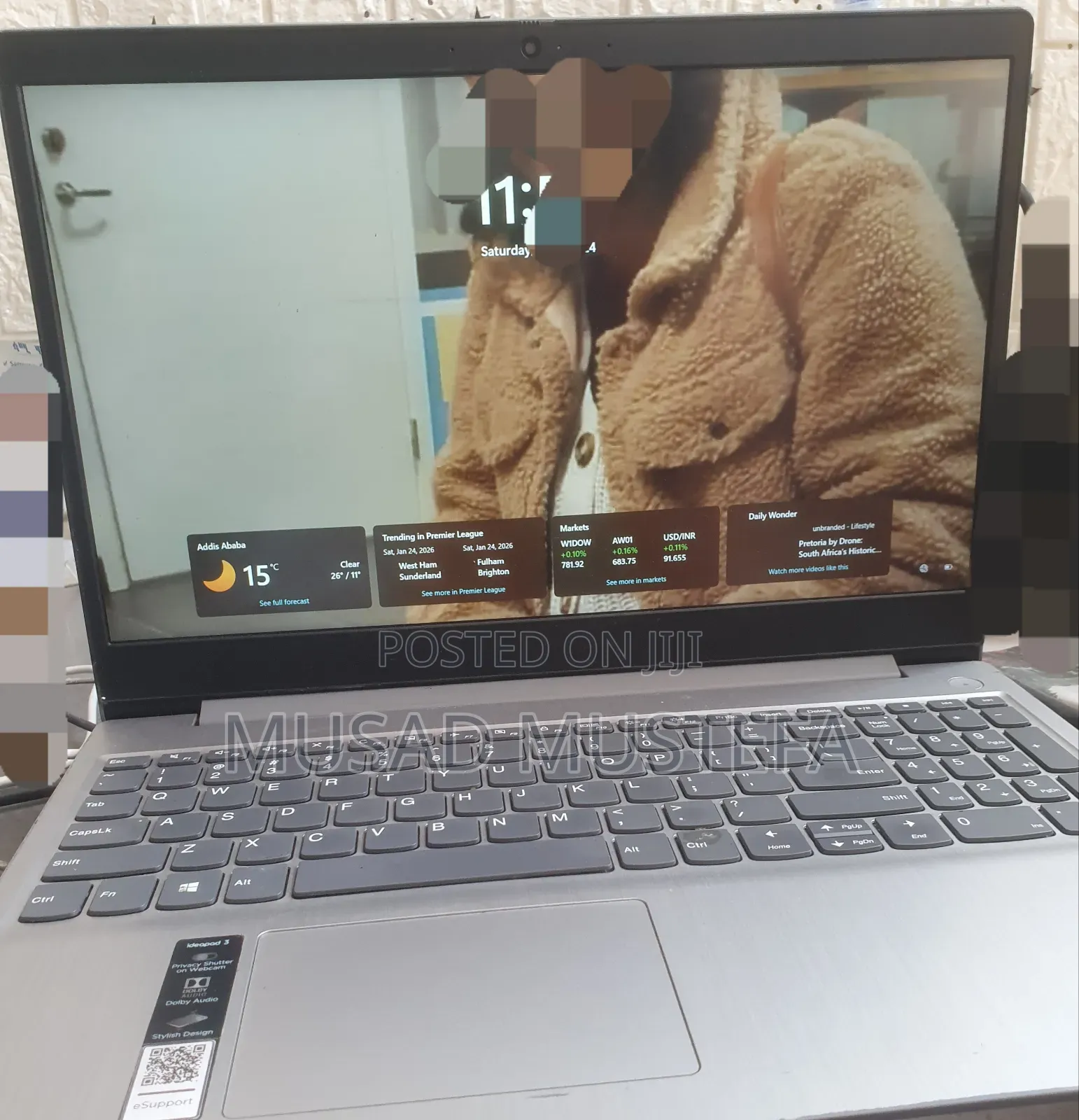 Laptop Lenovo Ideapad 3 8GB Intel Core I3 SSD 256GB