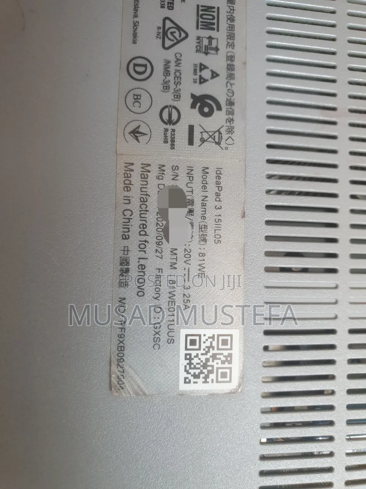 Laptop Lenovo Ideapad 3 8GB Intel Core I3 SSD 256GB