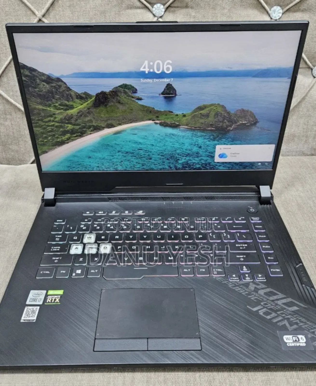 New Laptop Asus ROG Strix G15 16GB Intel Core I7 SSD 512GB