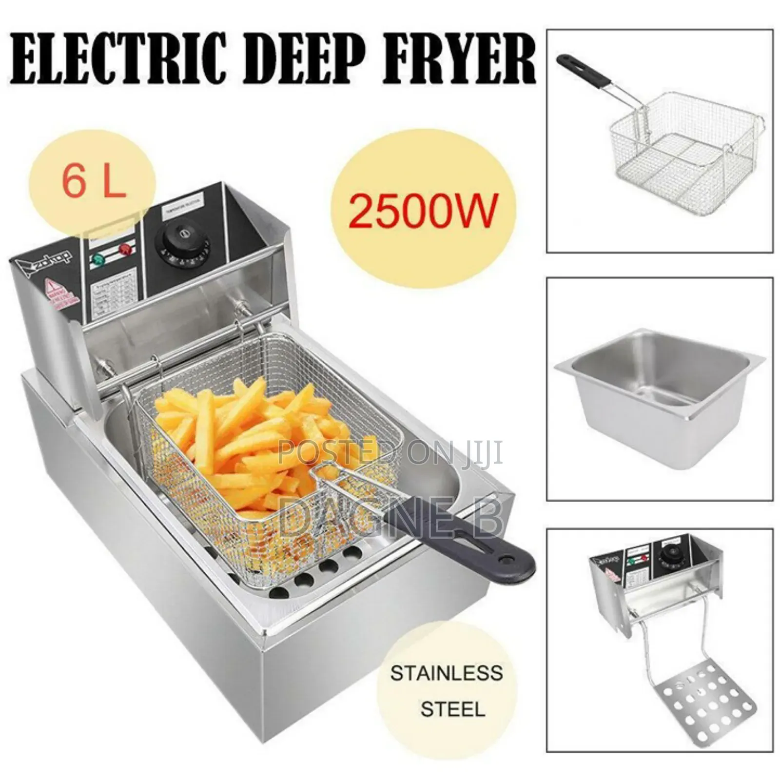 Nima Deep Fryer ኒማ የቺብስ መጥበሻ