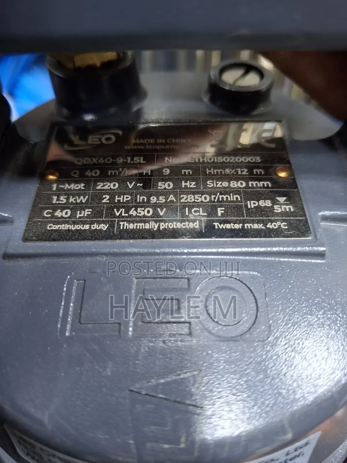 Leo Submersuble Pump