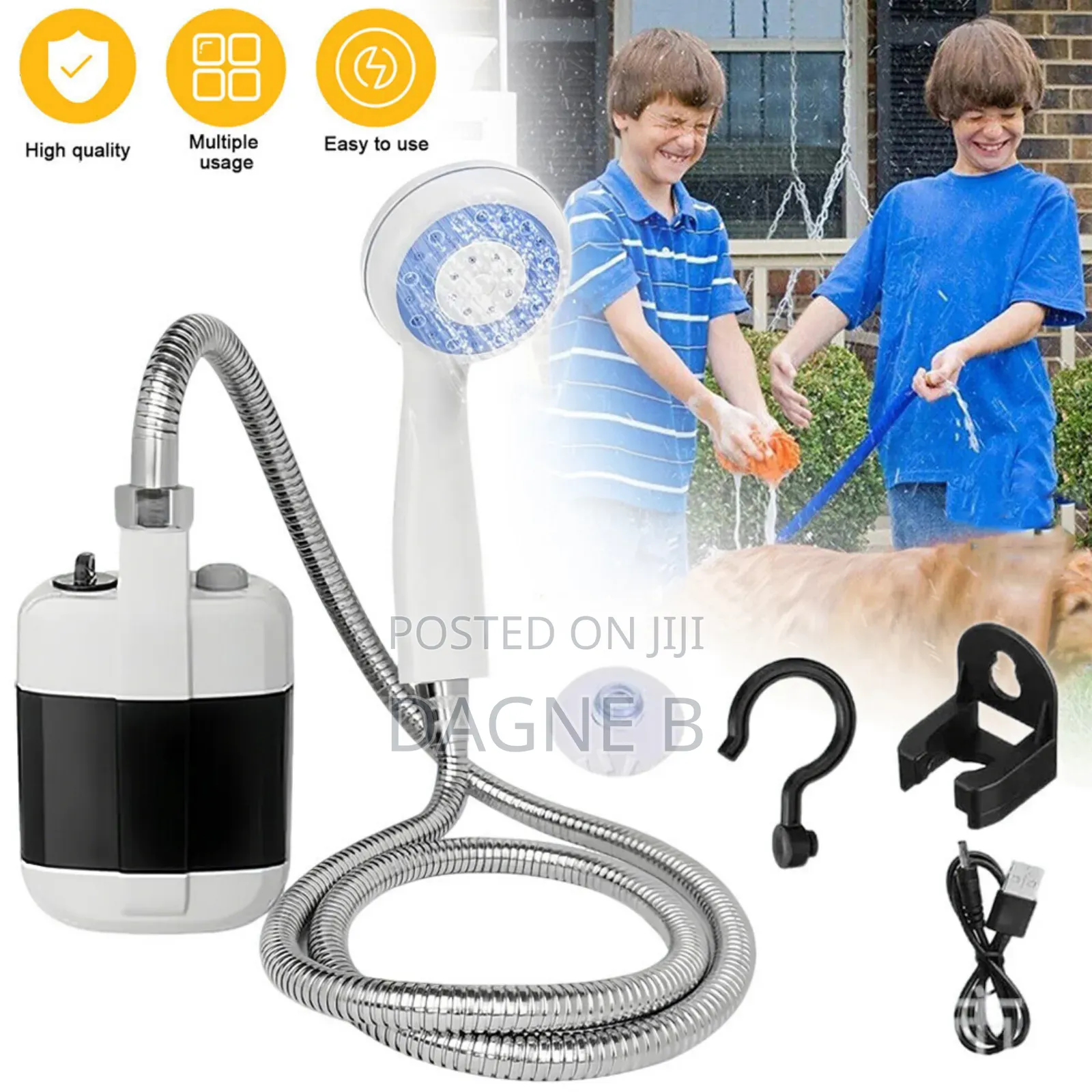 Outdoor Shower Pump ተንቀሳቃሽ የሻወር መውሰጃ