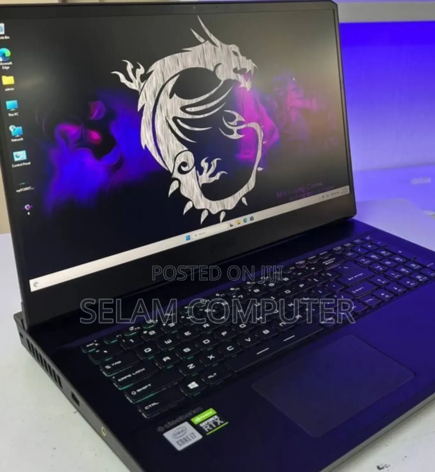 New Laptop MSI Pulse GL66 32GB Intel Core I7 SSD 1T