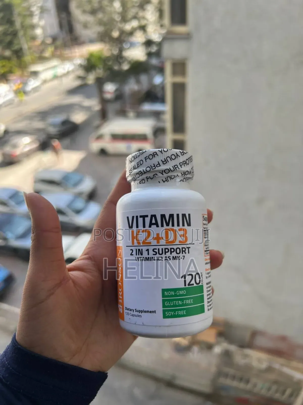 Non-Gmo,Gluten-Free,Soy-Free Vitamin +D3 60 Caps Original From Usa