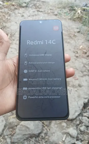 New Xiaomi Redmi 14C 256 GB Black