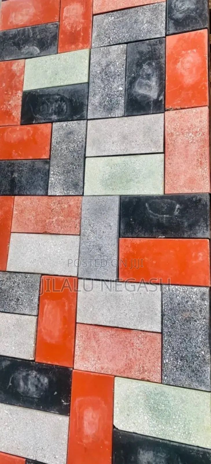 ቴራዞ የግቢ ና የባርኪንግ ንጣፍ