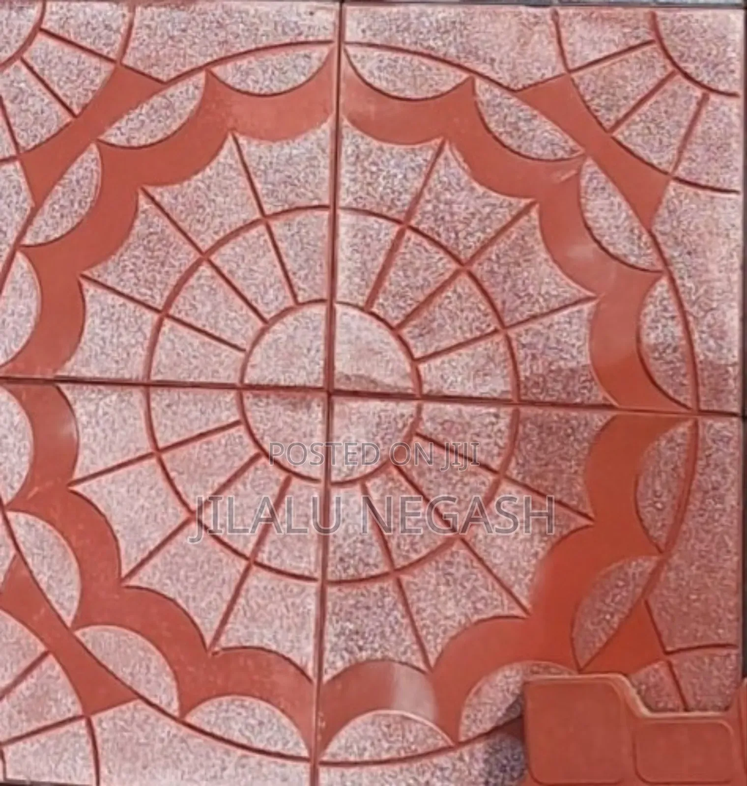 ቴራዞ የግቢ ና የባርኪንግ ንጣፍ