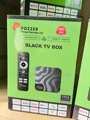 Pozzer Tv Box 2026 New 12gb Ram/256gb Storage