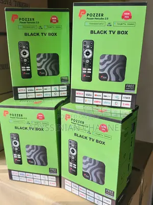 Pozzer Tv Box 2026 New 12gb Ram/256gb Storage