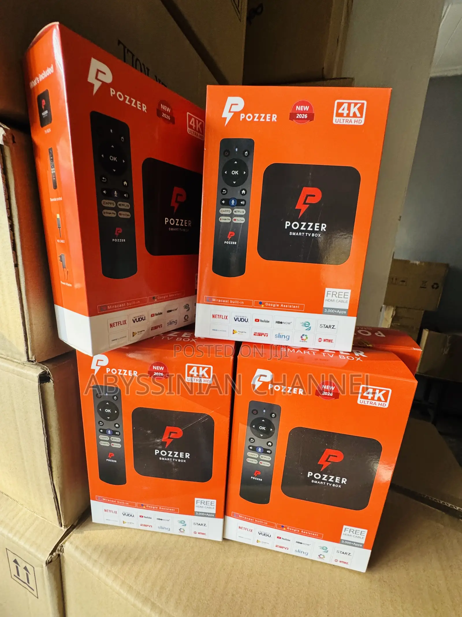 Pozzer Tv Box 2026 New 12gb Ram/256gb Storage