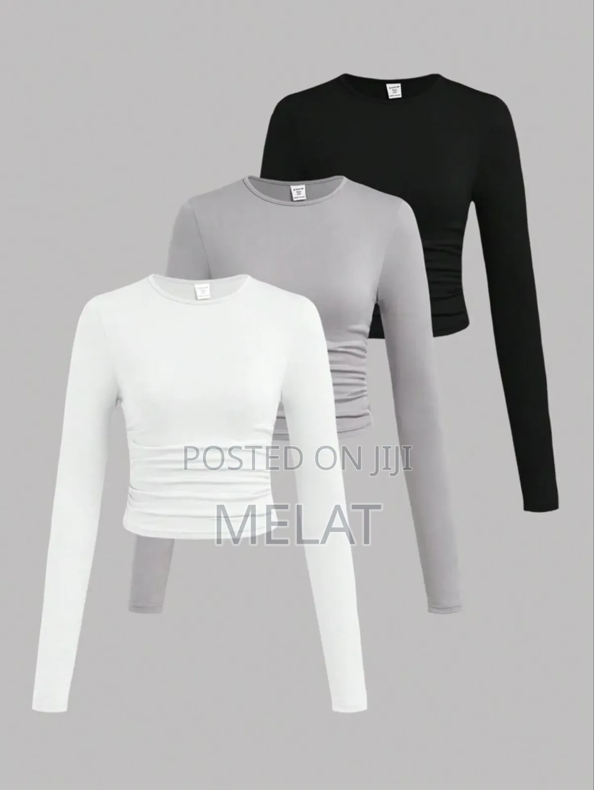 Long Sleeve Crop Tops