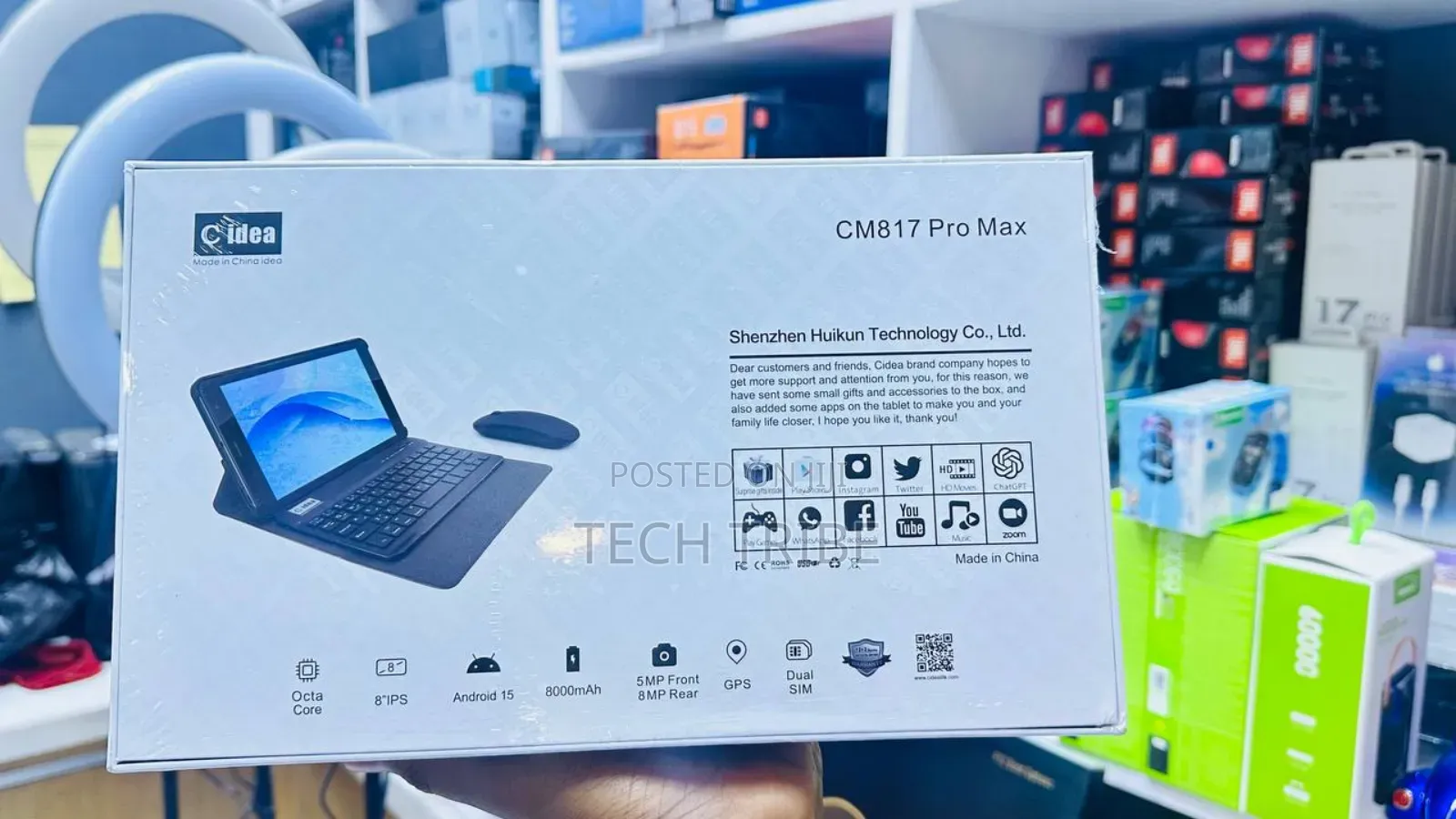 New C idea CM813 Pro 512 GB Black