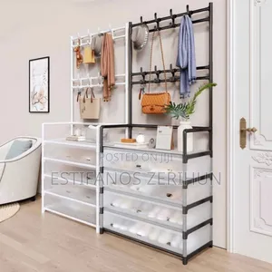 New Simple Floor Clothes Rack