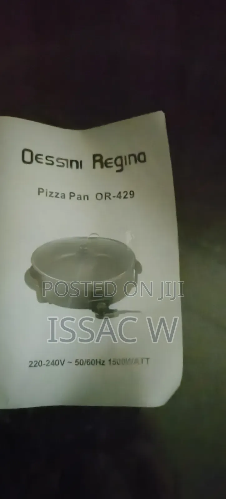 Desssini Regina. Pizza Pan