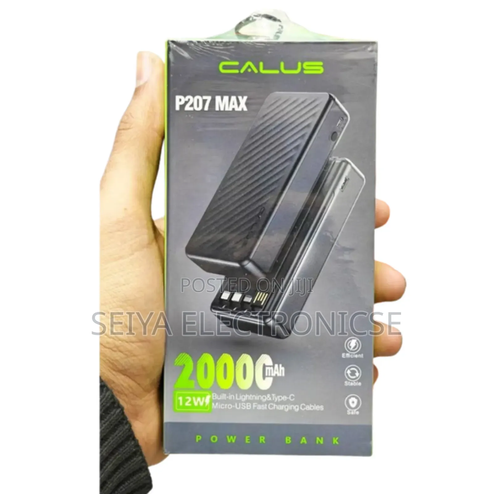 Calus Power Bank 20,000mah Fast-Charging $ Power Bank 20,000mah