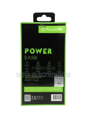 Calus Power Bank 20,000mah Fast-Charging $ Power Bank 20,000mah
