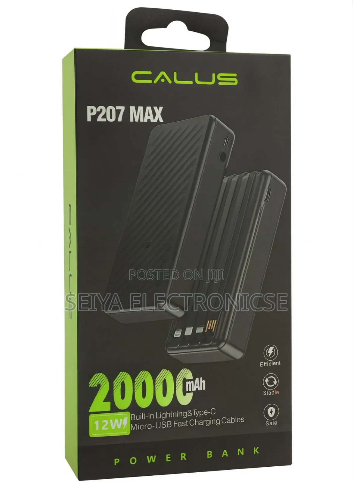 Calus Power Bank 20,000mah Fast-Charging $ Power Bank 20,000mah