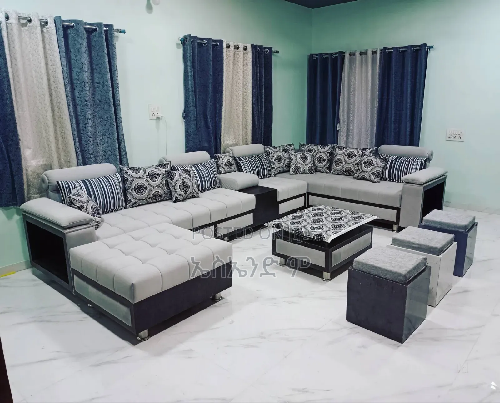 Sedet Yale Adama Design Sofa With Table