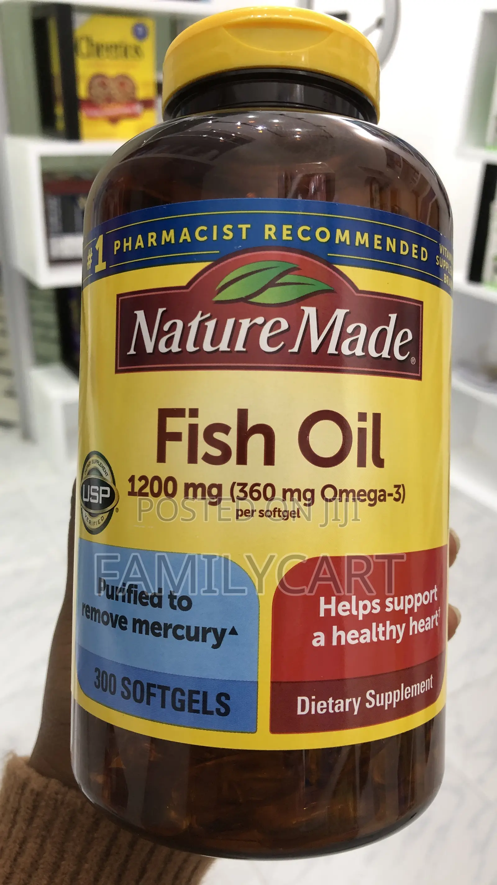 Fish Oil Nature Made 300 Soft Gels