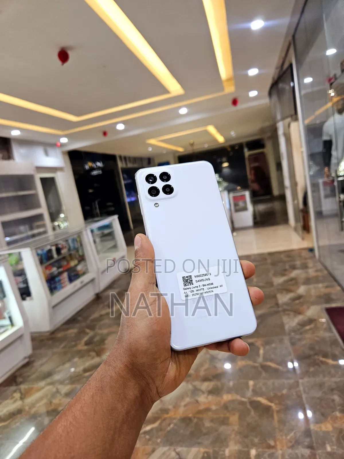 New Samsung Galaxy M33 128 GB White